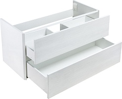 Акватон Тумба под раковину Брук 100 с 2 ящиками дуб латте – фотография-2